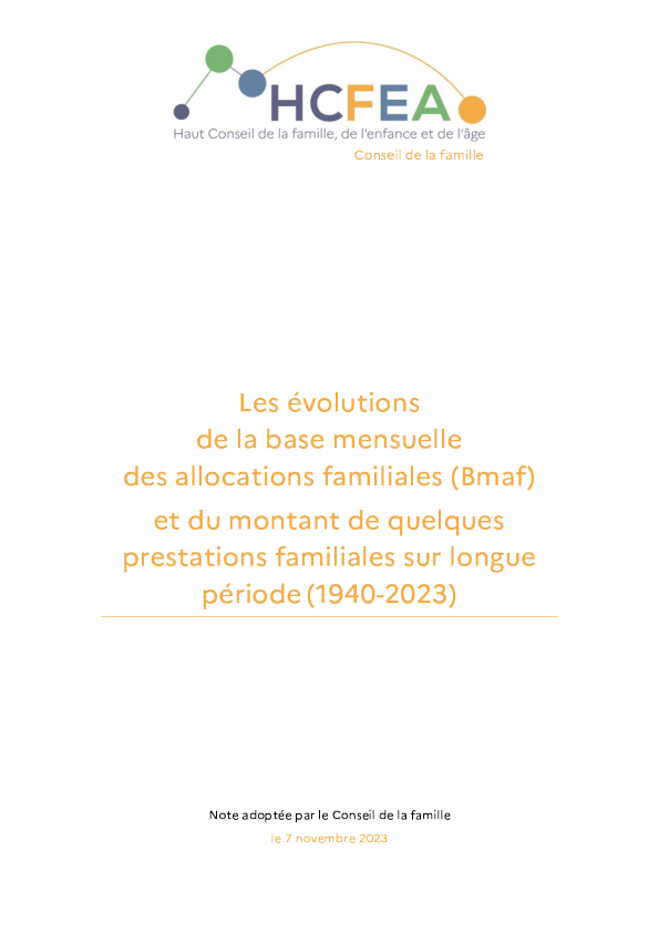 HCFEA | 家庭补贴月基金额及若干家庭补助金额的变化（1940-2023）