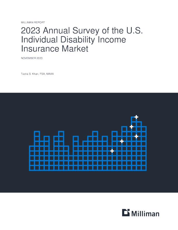 2023年美国个人残疾收入保险市场年度调查