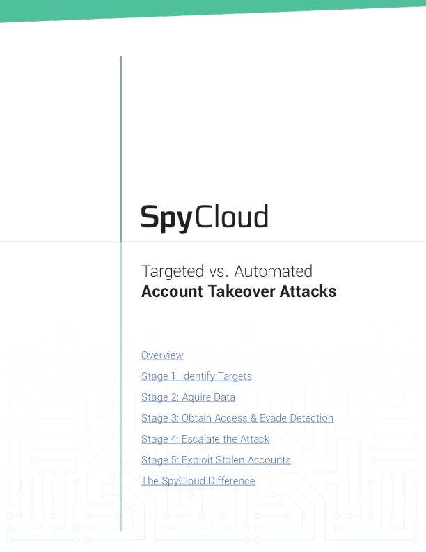 有针对性的与自动账户接管攻击