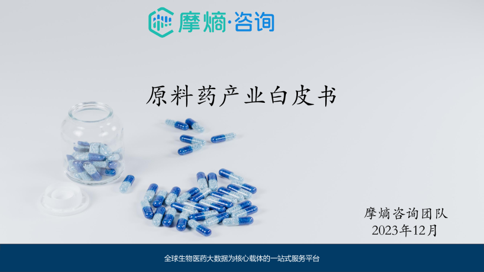 原料药产业白皮书
