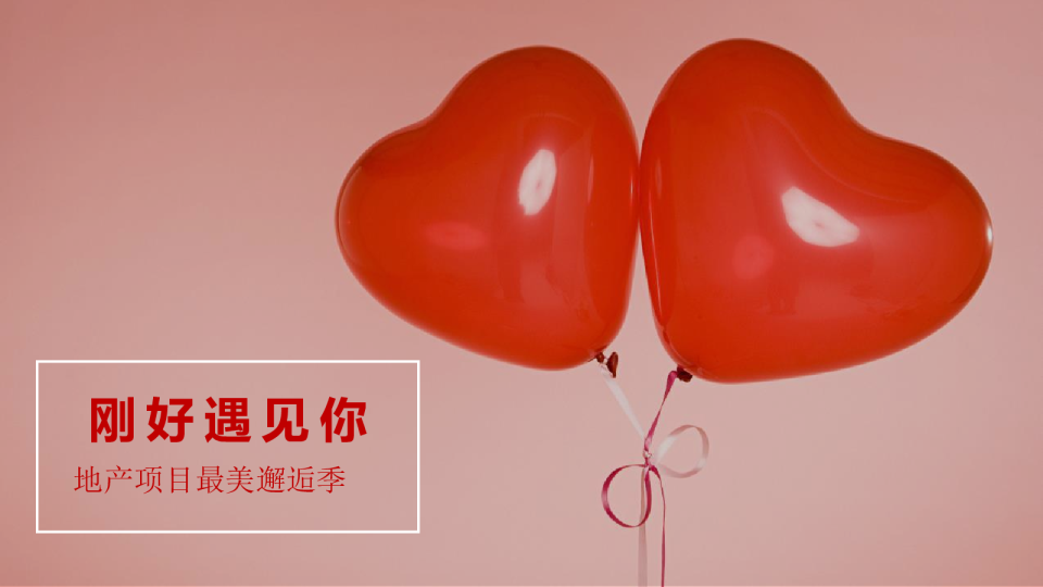 2021地产项目最美邂逅季“刚好遇见你”活动策划方案【情人节】