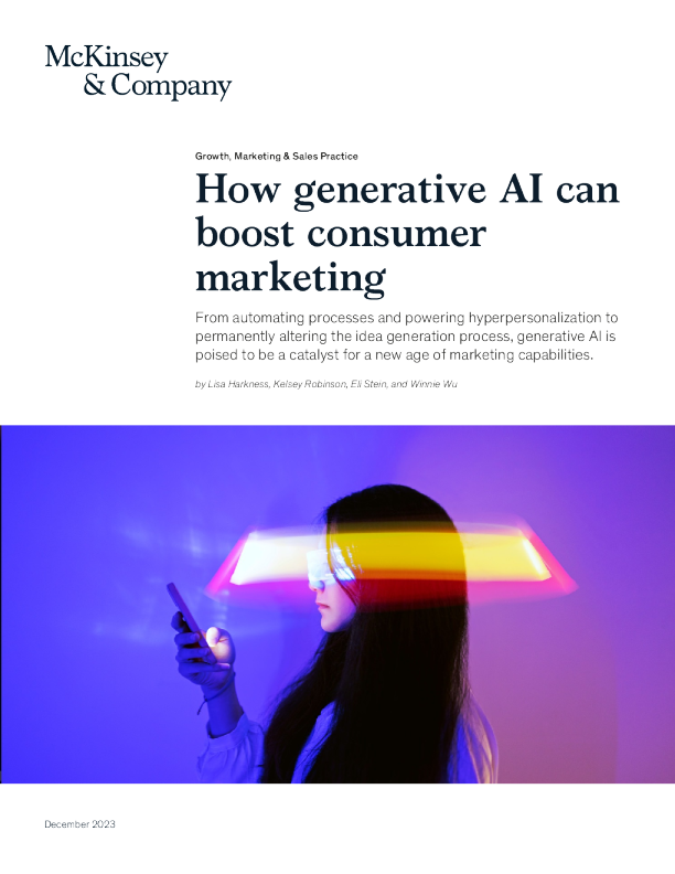 AI 如何促进消费者营销