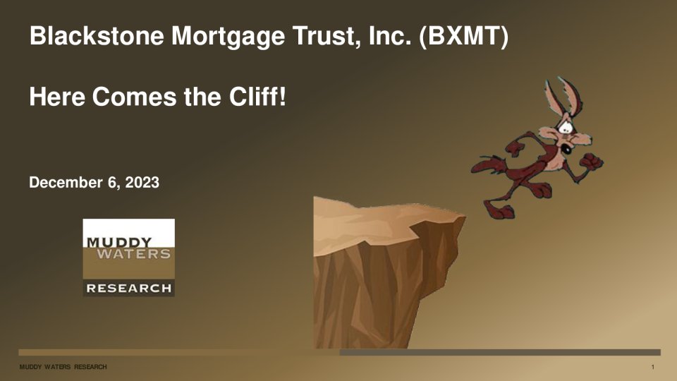 <unk> 水做空 BXMT （ 英 ）