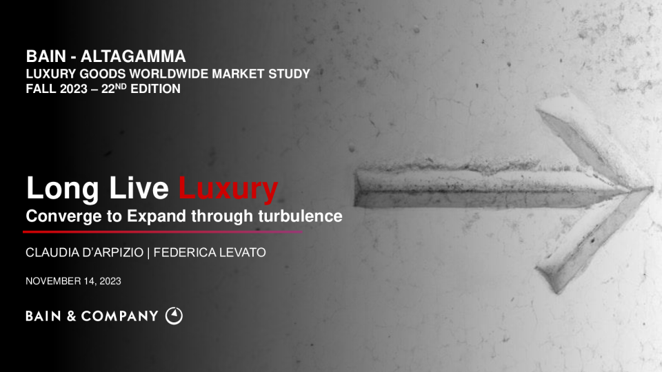 2023年奢侈品报告