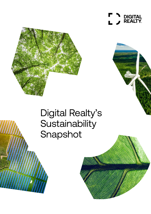 支持数字基础设施的可持续措施 