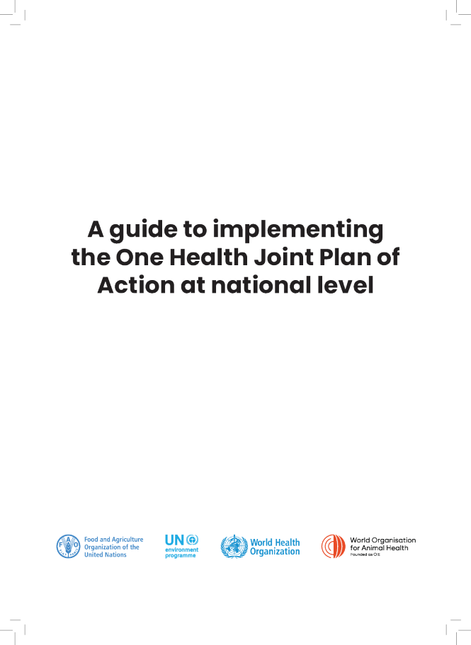 在国家一级执行 “一个健康 ” 联合行动计划的指南