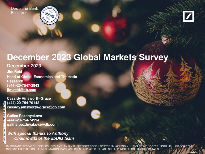 2023 年 12 月全球市场调查