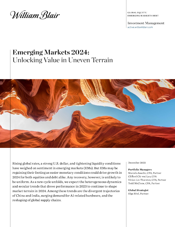 新兴市场 2024 在不均匀的地形中解锁价值
