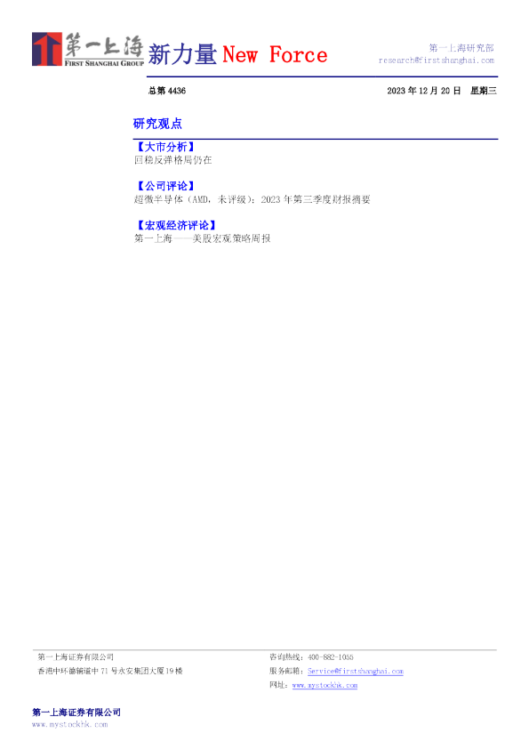 新力量New Force总第4436