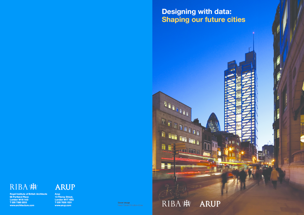 数据设计 ： 塑造我们未来的城市