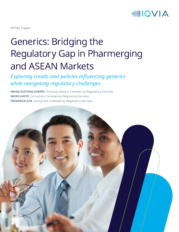     泛型  合制药和东盟市场的监管间距 （ 英 ）