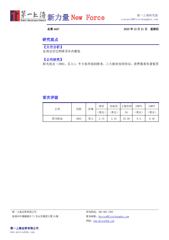 新力量New Force总第4437期