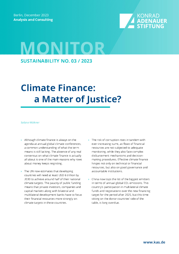 气候融资 ： 正义的问题 ？