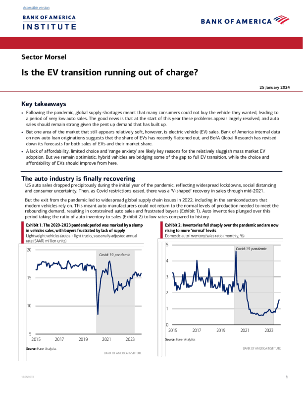 EV 过渡是否已耗尽电量 ？