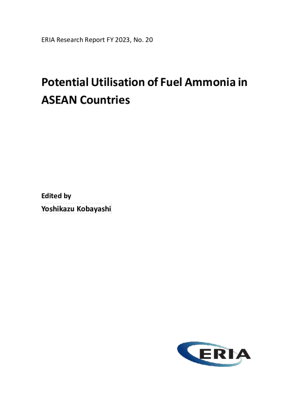 东盟国家燃料氨的潜在利用