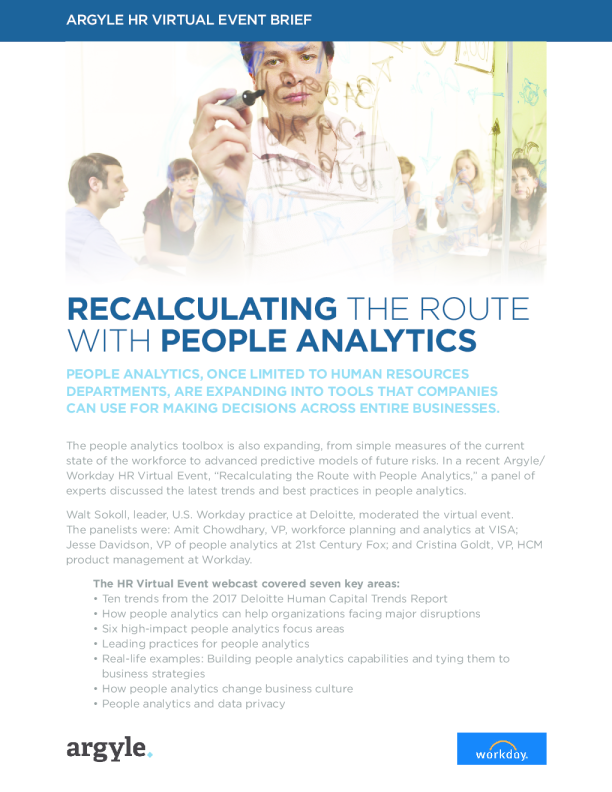 通过人员分析和人力资源趋势重新计算路线