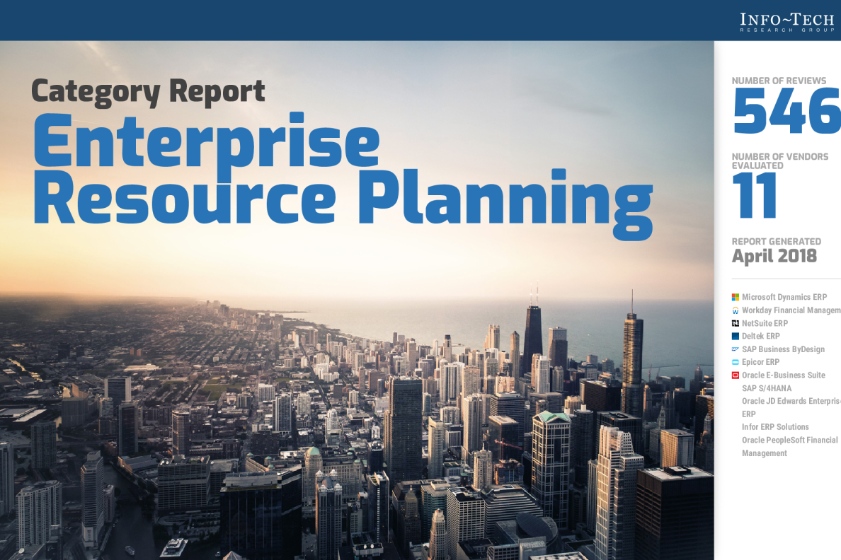 Info - Tech 的类别报告 ： 企业资源计划 (ERP)