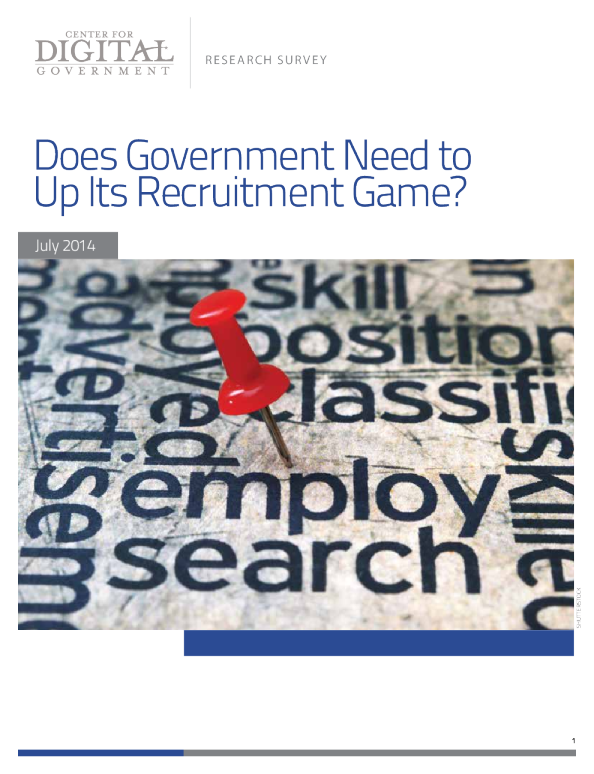 调查 : 政府是否需要加大招聘力度 ?