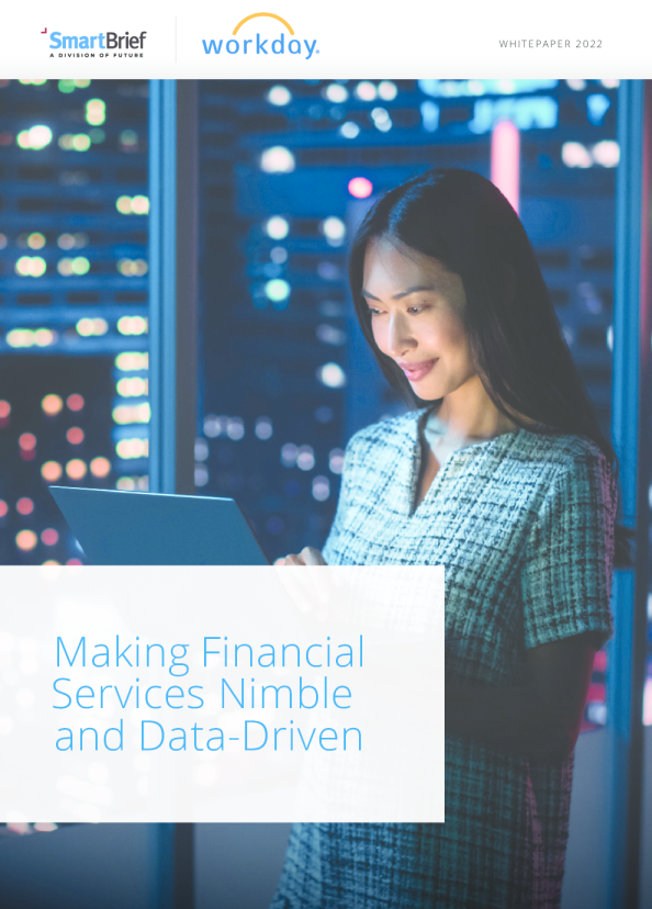 金融服务公司的灵活性和数据驱动