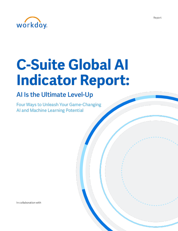 C - Suite 全球 AI 指标报告