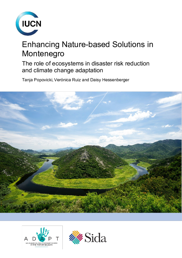 加强黑山基于自然的解决方案