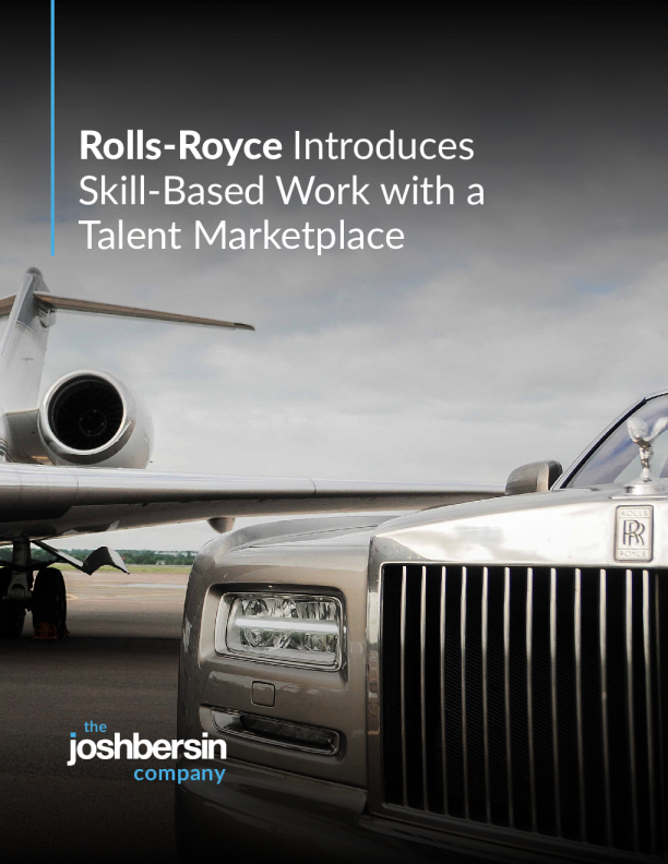 劳斯莱斯通过人才市场推出基于技能的工作
