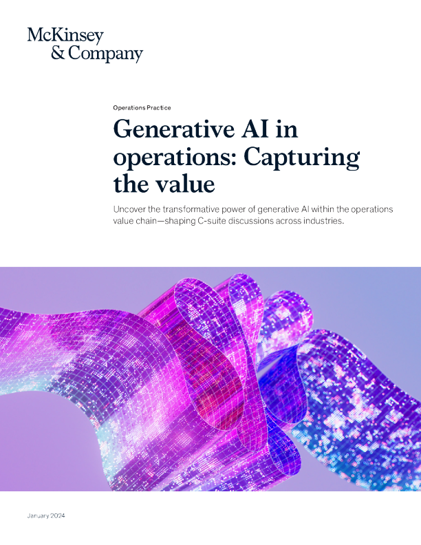 行动中的生成 AI ： 获取价值