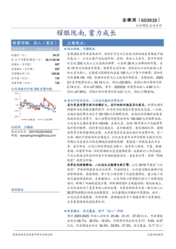 耀眼陇南，蓄力成长