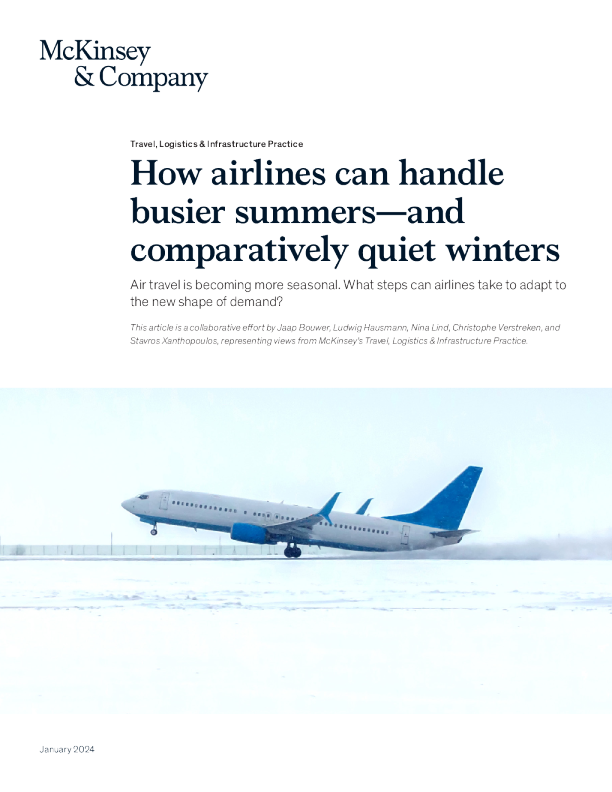 航空公司如何应对更繁忙的夏季和相对安静的冬季