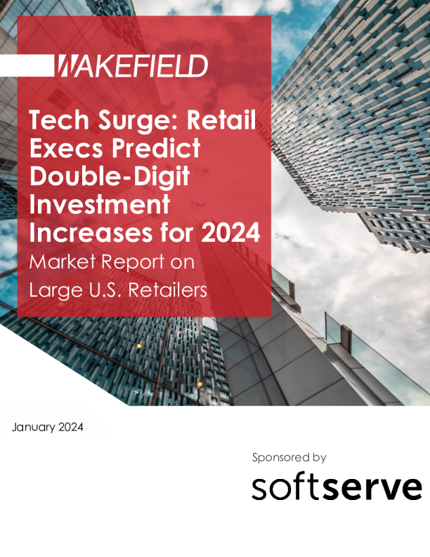 零售业高管预测2024年技术增长将达到两位数