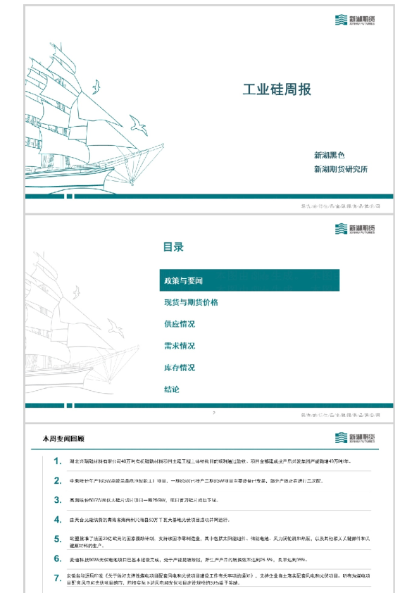 工业硅周报