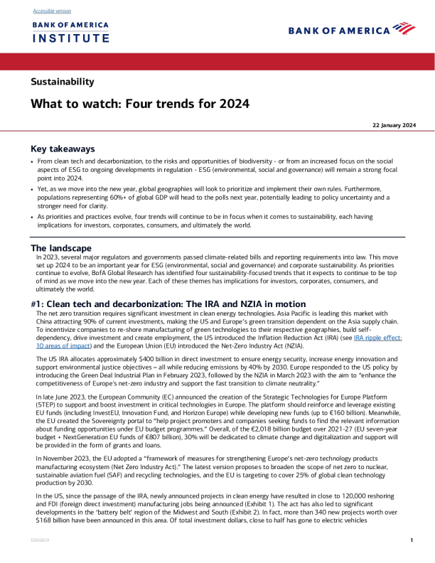 看什么 ： 2024 年的四大趋势