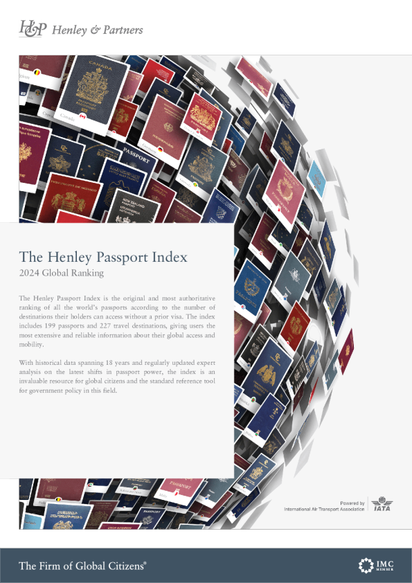 2024年全球护照排名