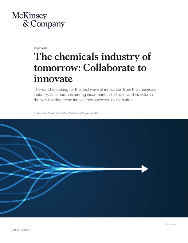 未来的化学工业 ： 合作创新