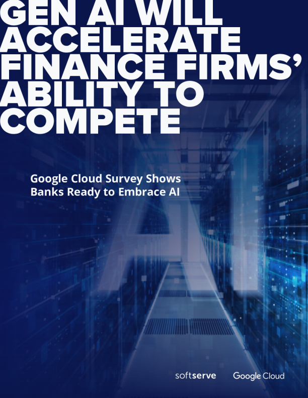 生成式人工智能将加速金融公司的竞争力