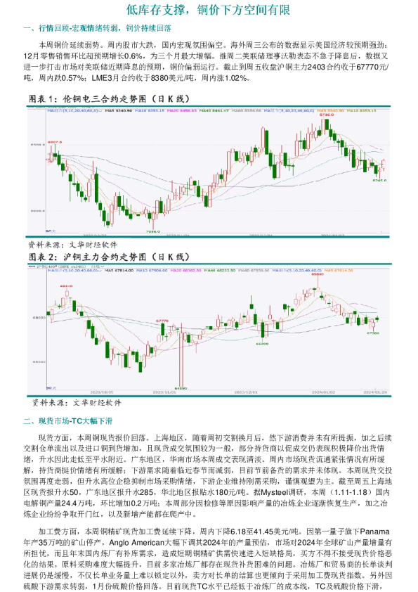 新湖有色周报（铜）