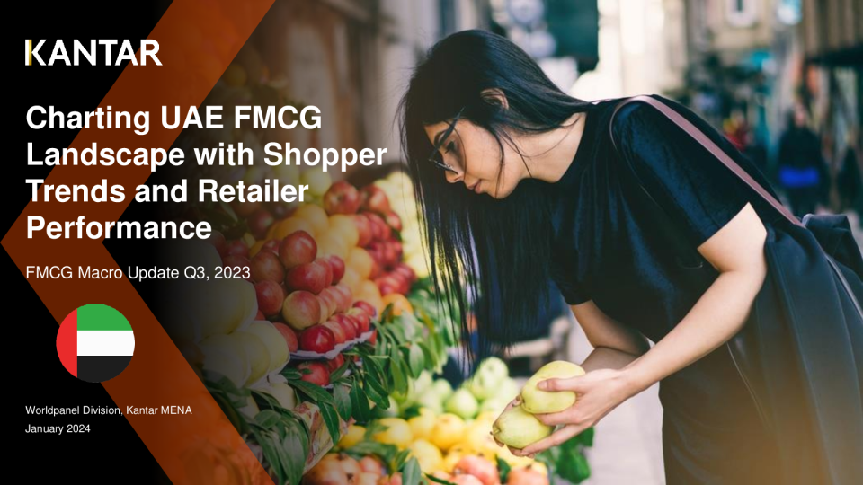 根据购物者趋势和零售商表现绘制阿联酋快速消费品格局