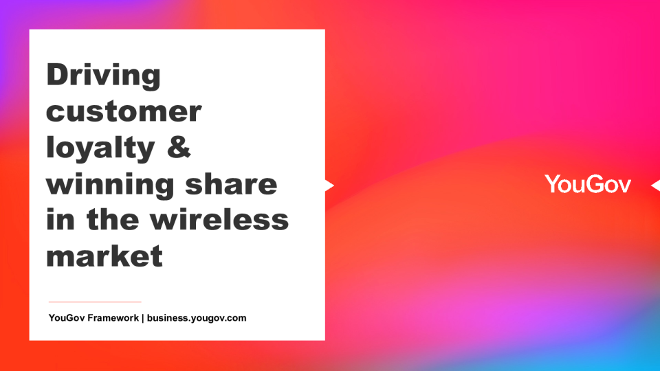 在无线市场中提高客户忠诚度和赢得份额