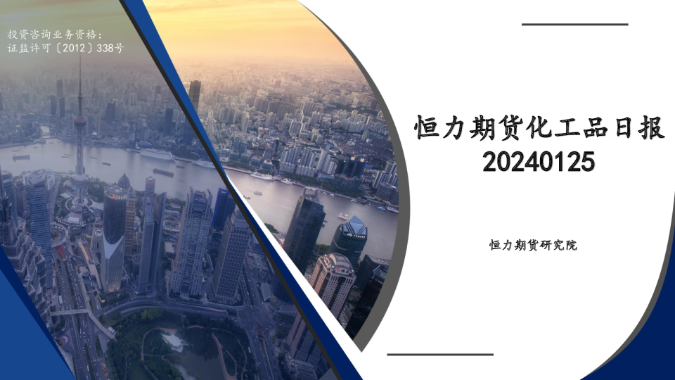 化工品日报