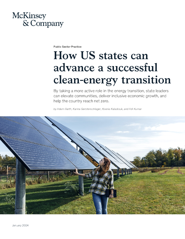 美国各州如何推进成功的清洁能源转型