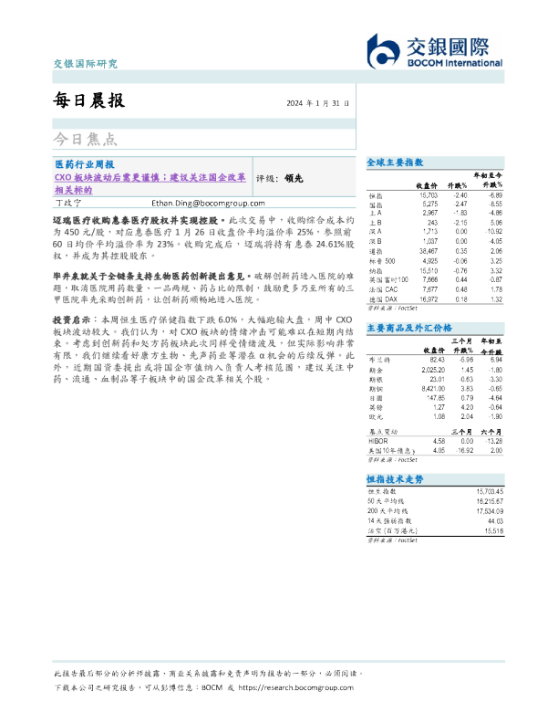 每日晨报