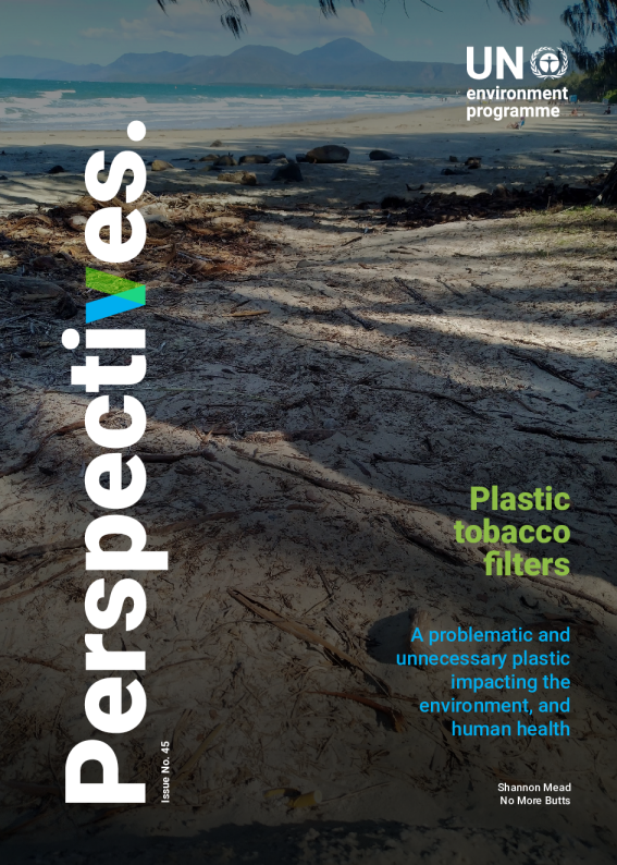 问题 45 ： 塑料烟草过滤器。有问题和不必要的塑料会影响环境和人类健康