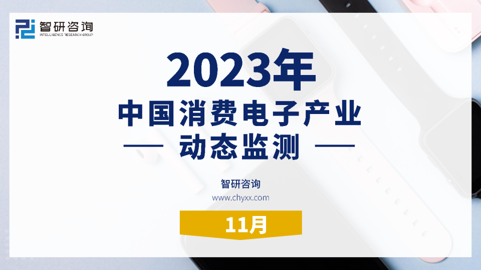 2023年11月中国消费电子产业动态监测