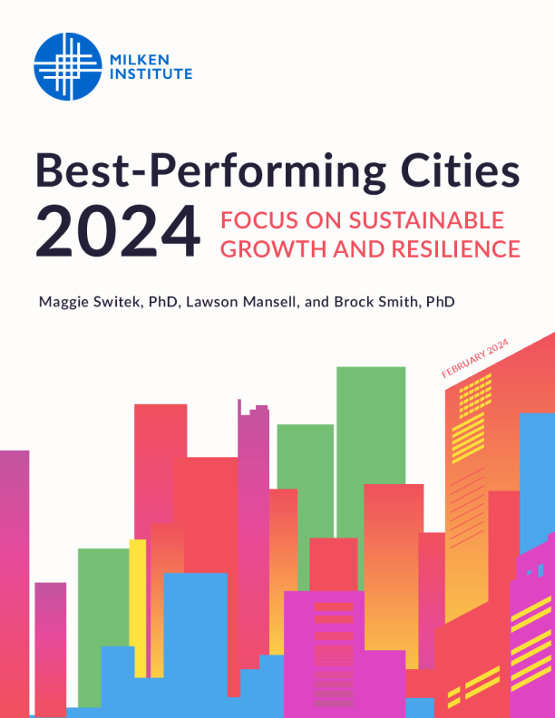 2024年表现最佳城市报告关注可持续增长和复原力-英文版