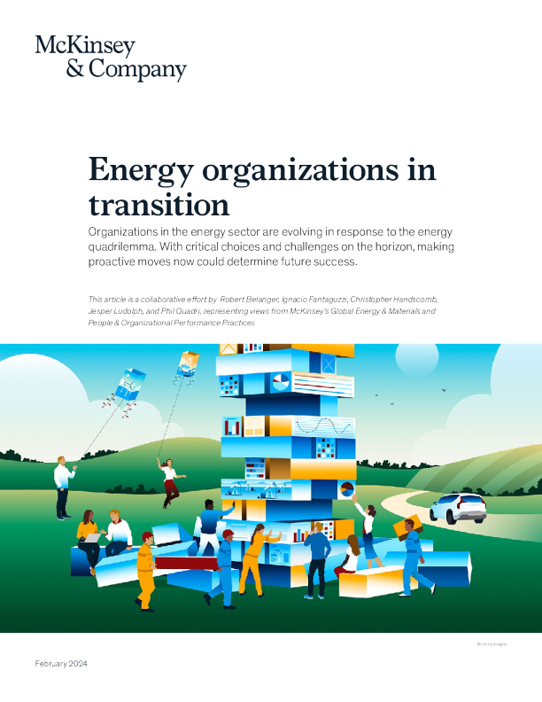 转型中的能源组织