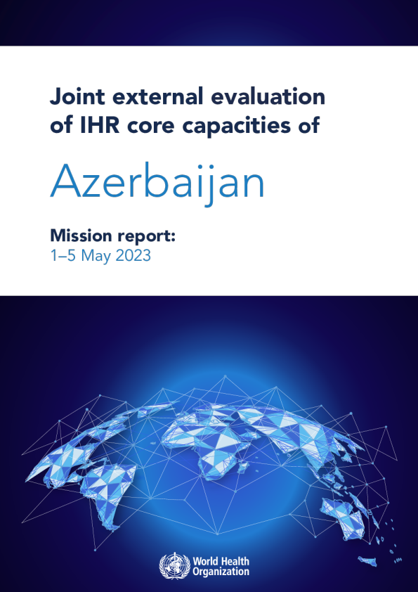 Joint external evaluation of IHR core capacities of Azerbaijan