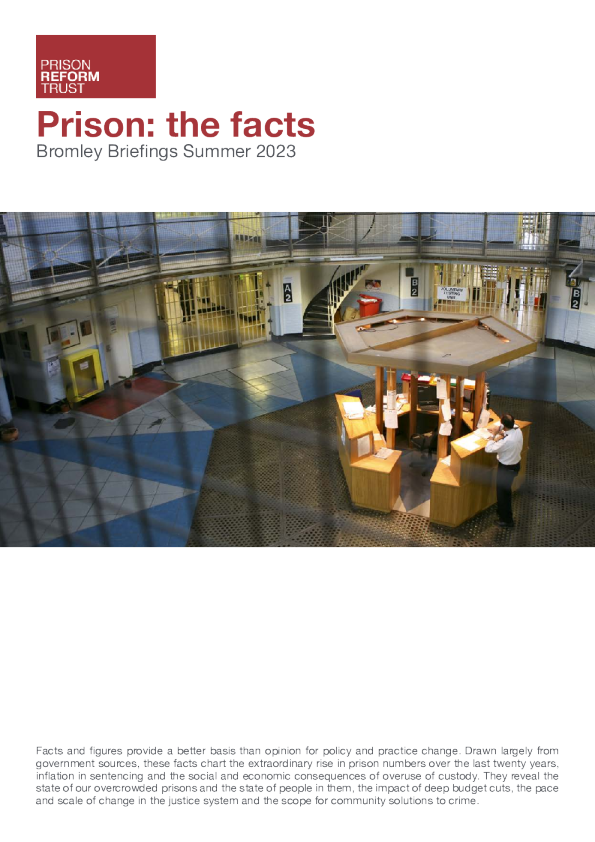 Bromley2023年夏季简报：监狱：事实