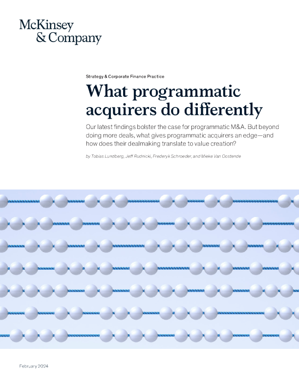 程序化收购者做什么不同