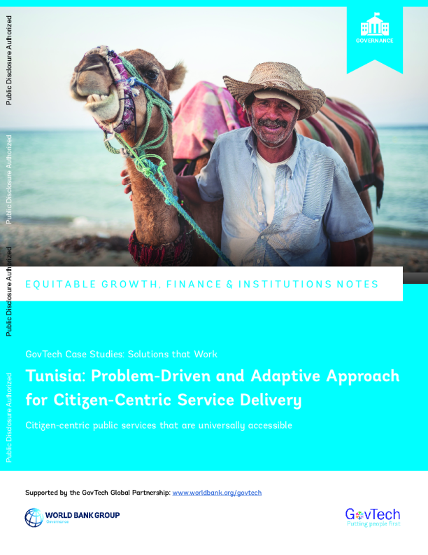 突尼斯：以公民为中心提供服务的问题驱动和适应性方法