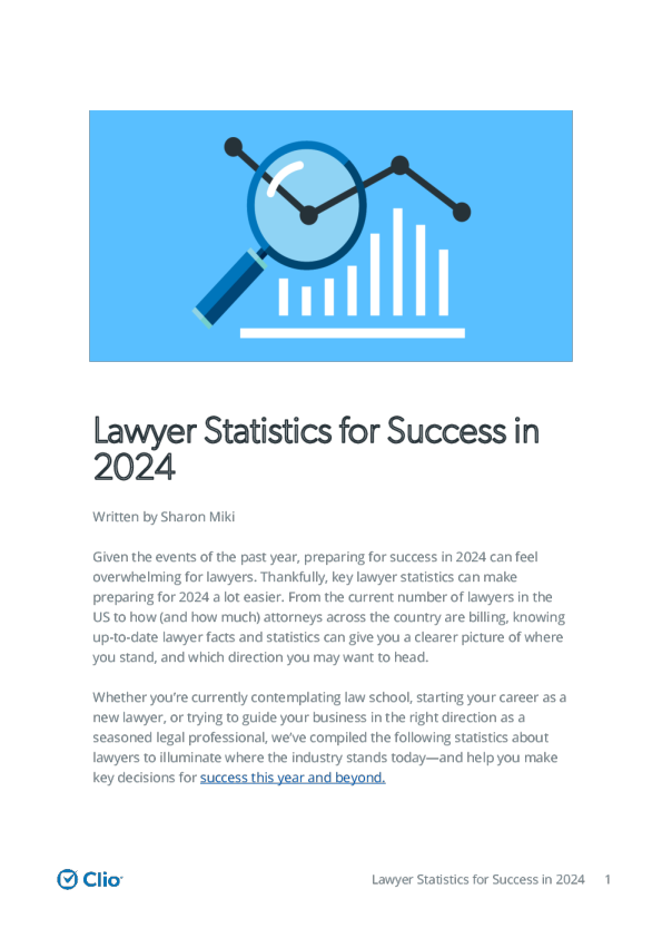 2024年成功律师统计数字